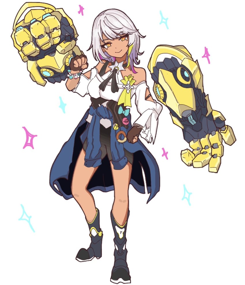 carole peppers (honkai and 1 more) drawn by osuman3sei
