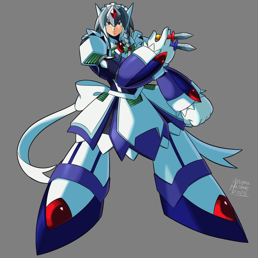 izayoi sakuya (touhou and 2 more) drawn by animemaster
