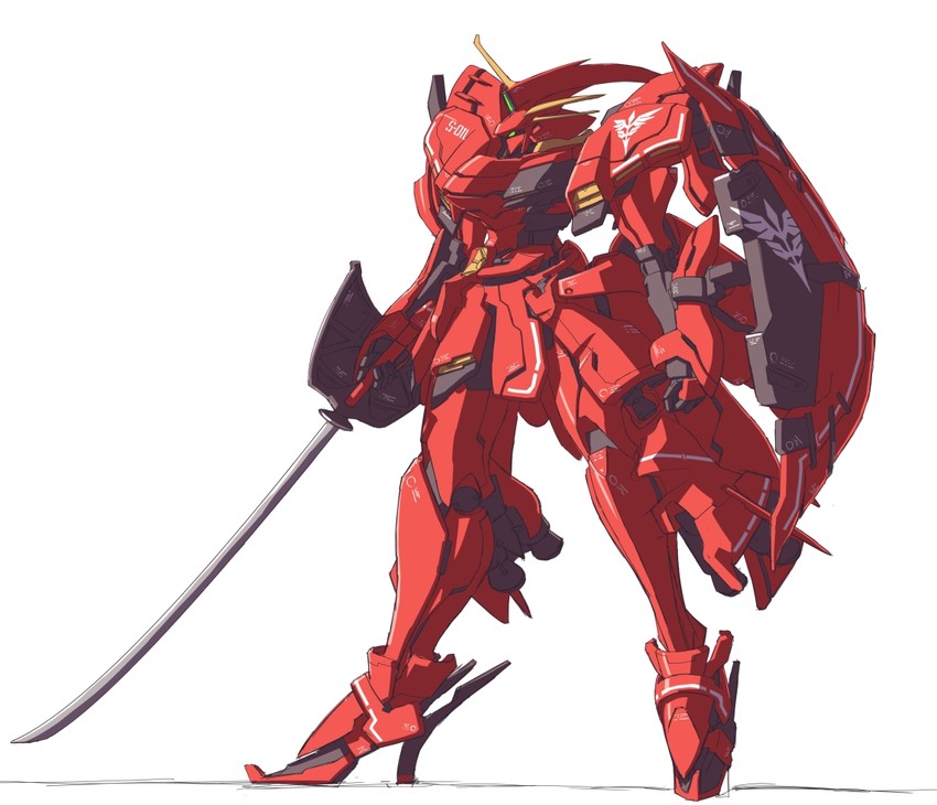 miss sazabi (gundam and 1 more) drawn by nenchi