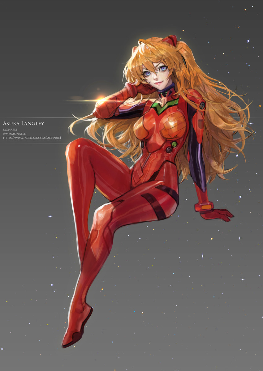 souryuu asuka langley (neon genesis evangelion and 2 more) drawn by monable