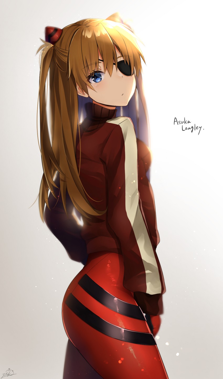 souryuu asuka langley (neon genesis evangelion and 2 more) drawn by yuteke_key