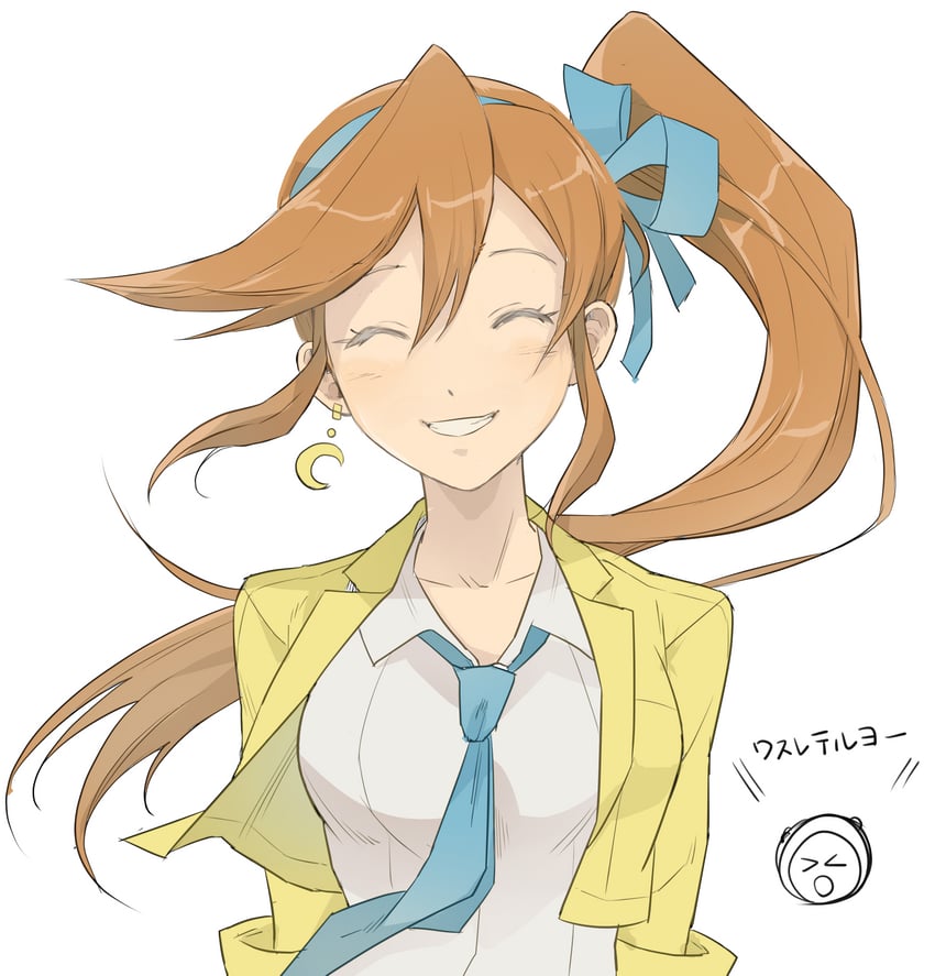 athena cykes (ace attorney and 1 more) drawn by wasshoi_murano