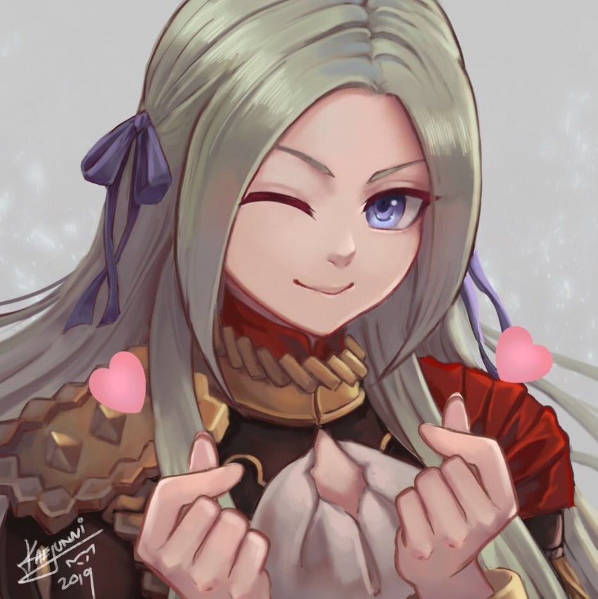 edelgard von hresvelg (fire emblem and 1 more) drawn by kaejunni