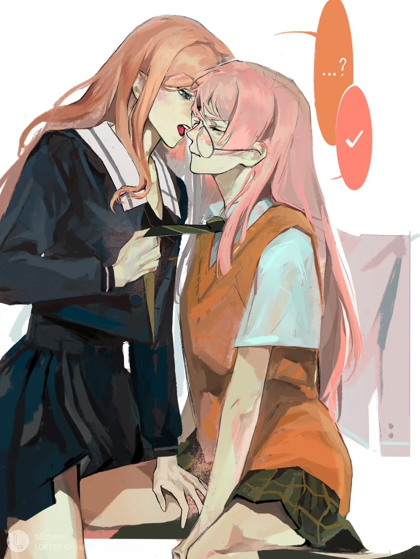 chihaya anon and nagasaki soyo (bang dream! and 1 more) drawn by bethere