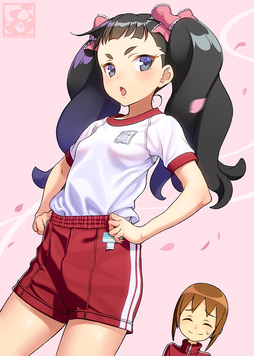 seki oriko and akino matsuki (waka okami wa shougakusei!) drawn by pairan