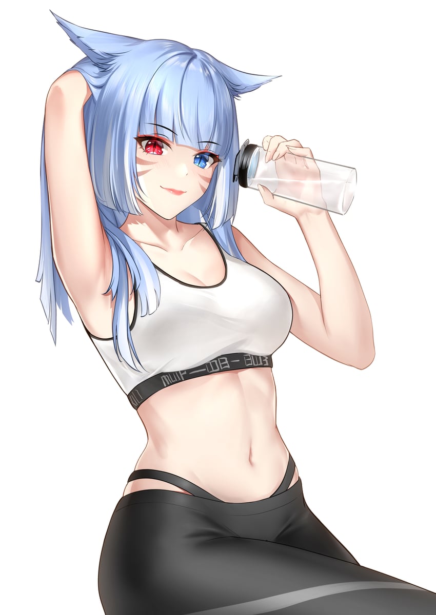 warrior of light (final fantasy and 1 more) drawn by maoyao-ll