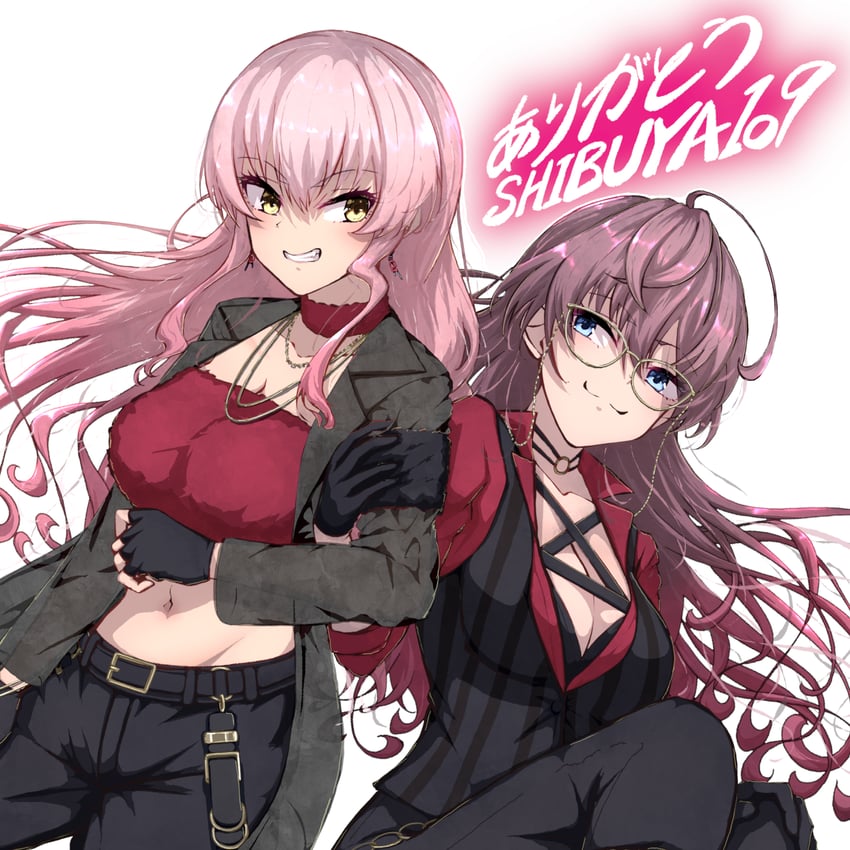 jougasaki mika and ichinose shiki (idolmaster and 1 more) drawn by hitofudegaki_usagi