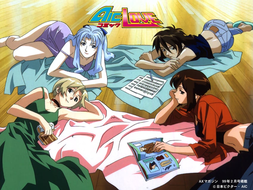 priscilla asagiri, nene romanova, sylia stingray, and linna yamazaki (bubblegum crisis and 1 more) drawn by yamada_masaki