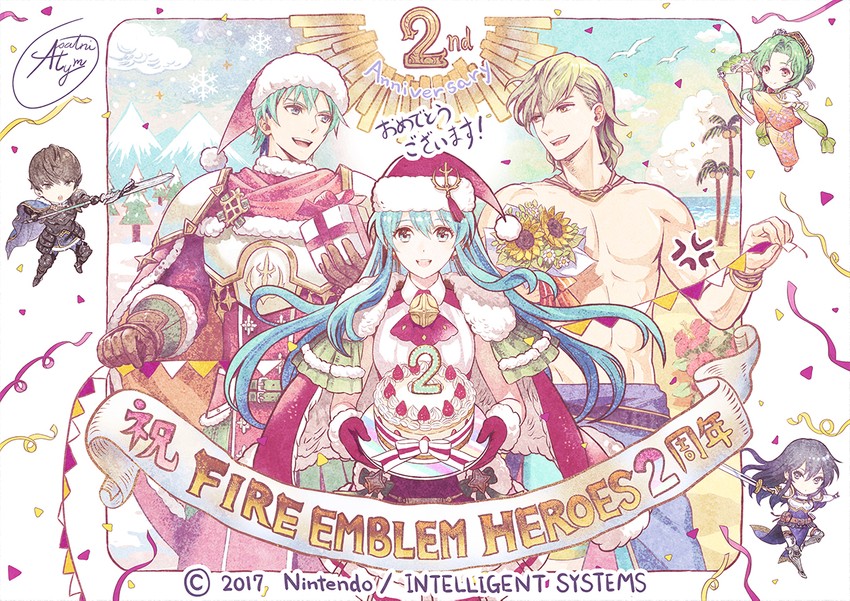 eirika, ephraim, ayra, elincia ridell crimea, innes, and 1 more (fire emblem and 5 more) drawn by asatani_tomoyo