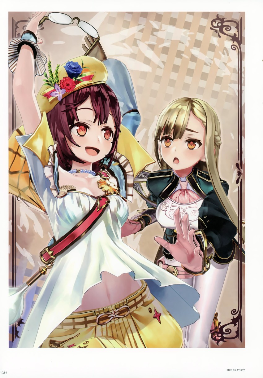 sophie neuenmuller and monika ellmenreich (atelier and 1 more) drawn by noco_(adamas)