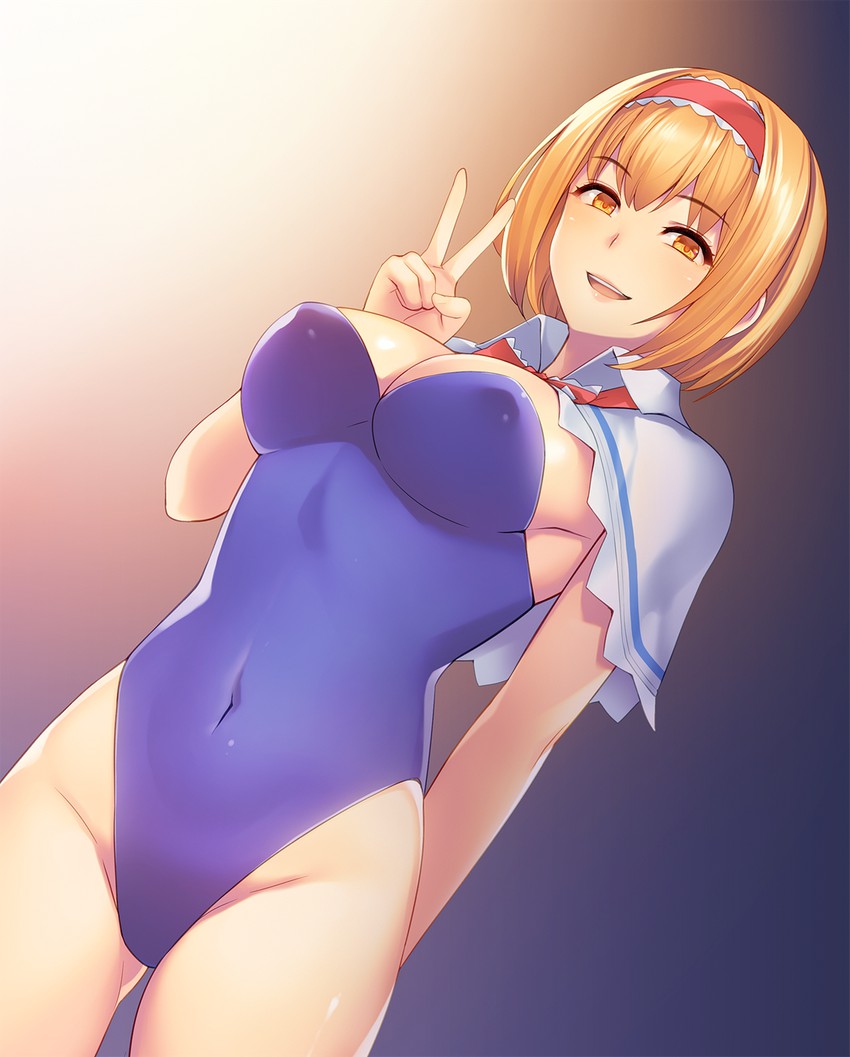 alice margatroid and hinase (touhou and 1 more) drawn by tarmo