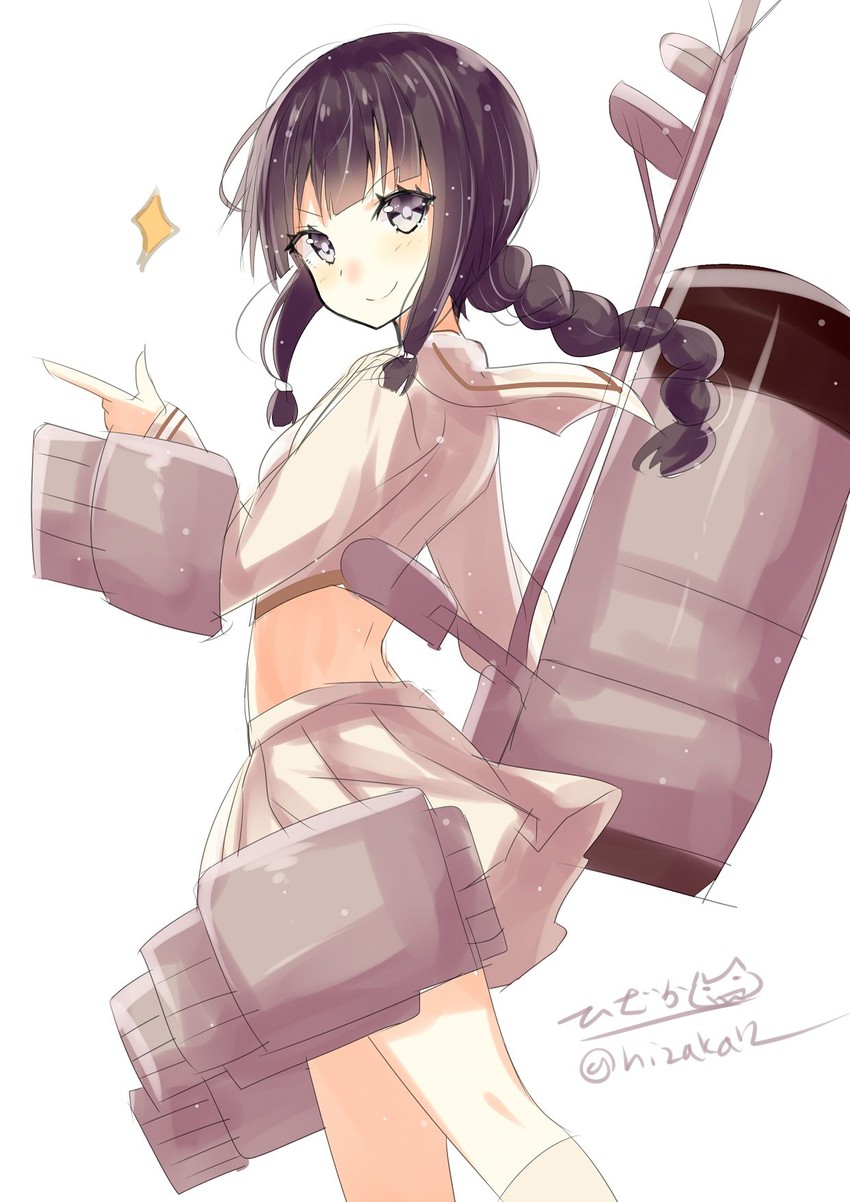 kitakami and kitakami kai ni (kantai collection) drawn by hizaka