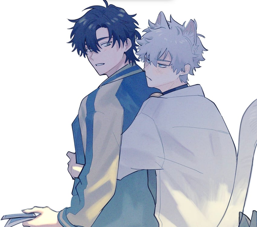 cheng xiaoshi and lu guang (shiguang dailiren) drawn by zariganihouse