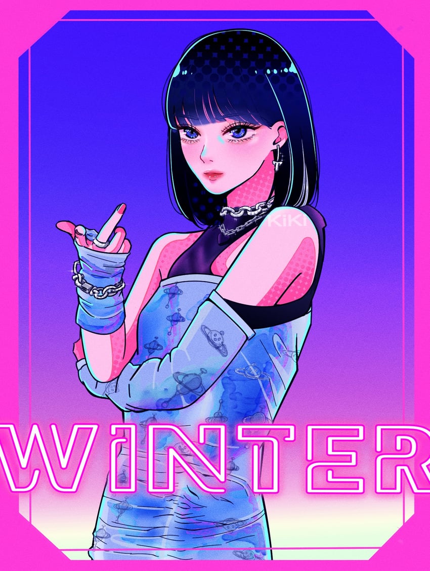 winter (real life and 1 more) drawn by sail_ofhope
