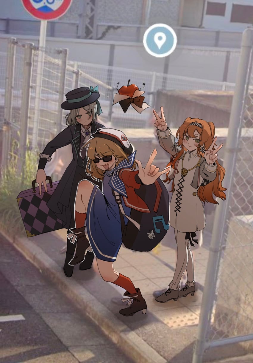 vertin, sonetto, regulus, and apple (reverse:1999) drawn by xianshuihe_yu_guantou
