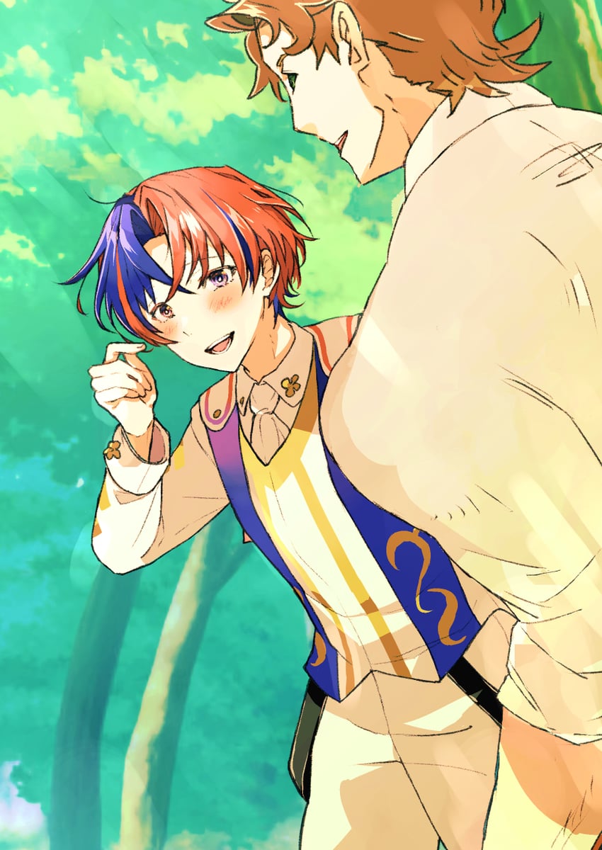 male alear and boucheron (fire emblem and 1 more) drawn by meba.