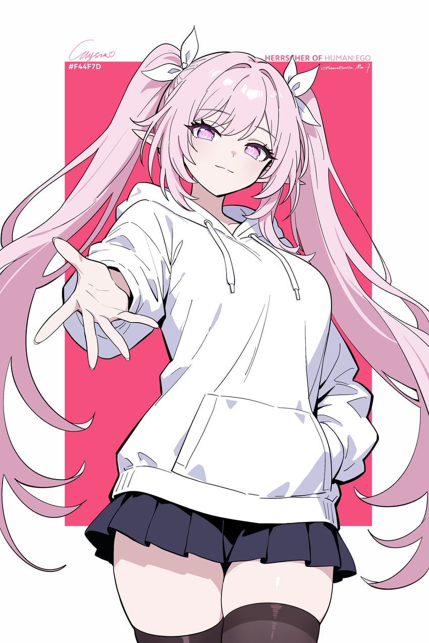 elysia (honkai and 1 more) drawn by airbus_a350xwb