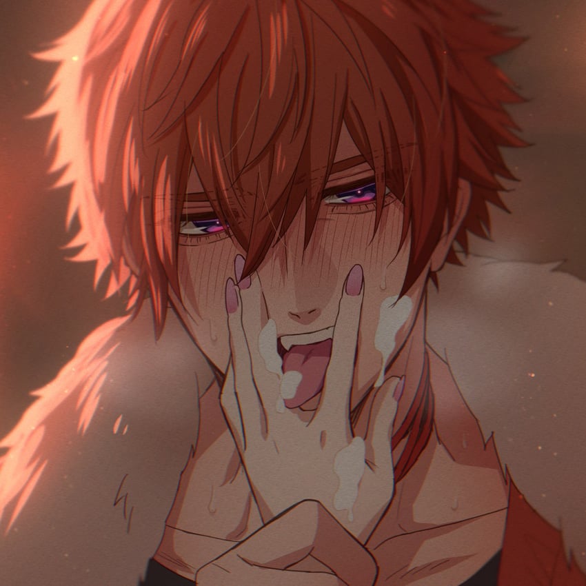 beelzebub and mc (obey me!: one master to rule them all!) drawn by sushi_(ekakizu)