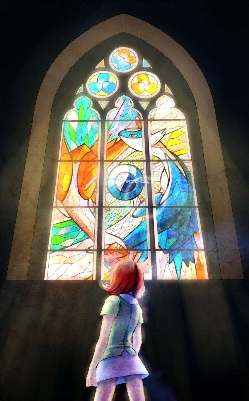 latias, latios, and bianca (pokemon and 1 more) drawn by kikuyoshi_(tracco)