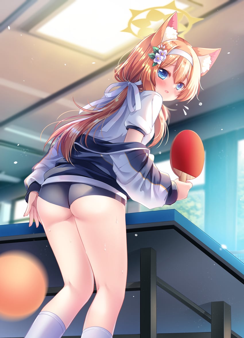 mari (blue archive) drawn by sakurano_ru