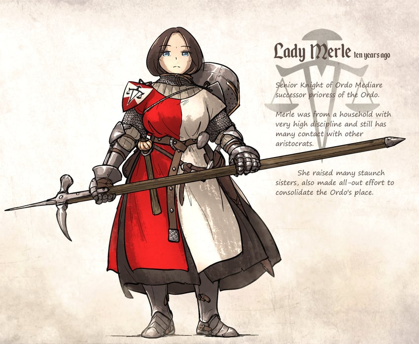 lady merle (ordo mediare sisters) drawn by ironlily