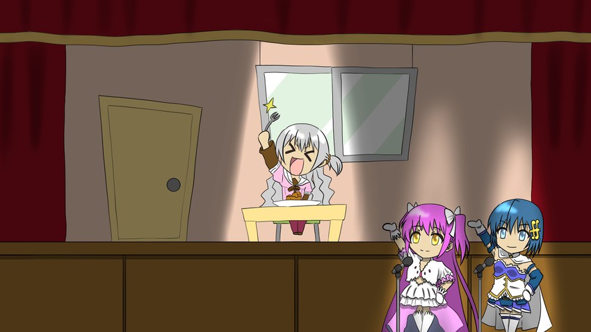 kaname madoka, miki sayaka, ultimate madoka, and momoe nagisa (mahou shoujo madoka magica and 2 more) drawn by jiji_(seiga)