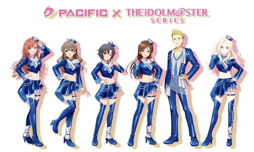 kikuchi makoto, nitta minami, arisugawa natsuha, sakuramori kaori, juo sena, and 1 more (idolmaster and 5 more)