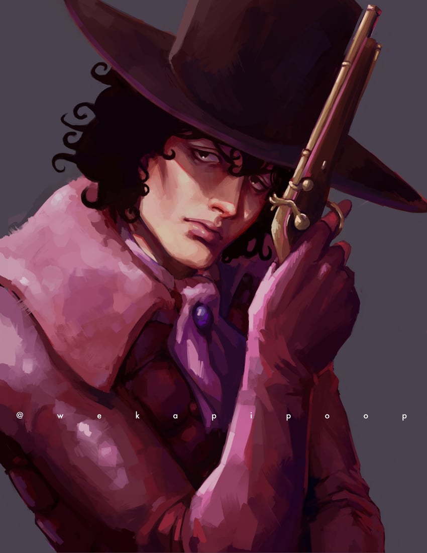 magenta magenta (jojo no kimyou na bouken and 1 more) drawn by zookhini