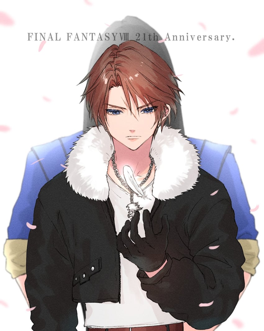 squall leonhart and laguna loire (final fantasy and 1 more) drawn by ah_yoshimizu