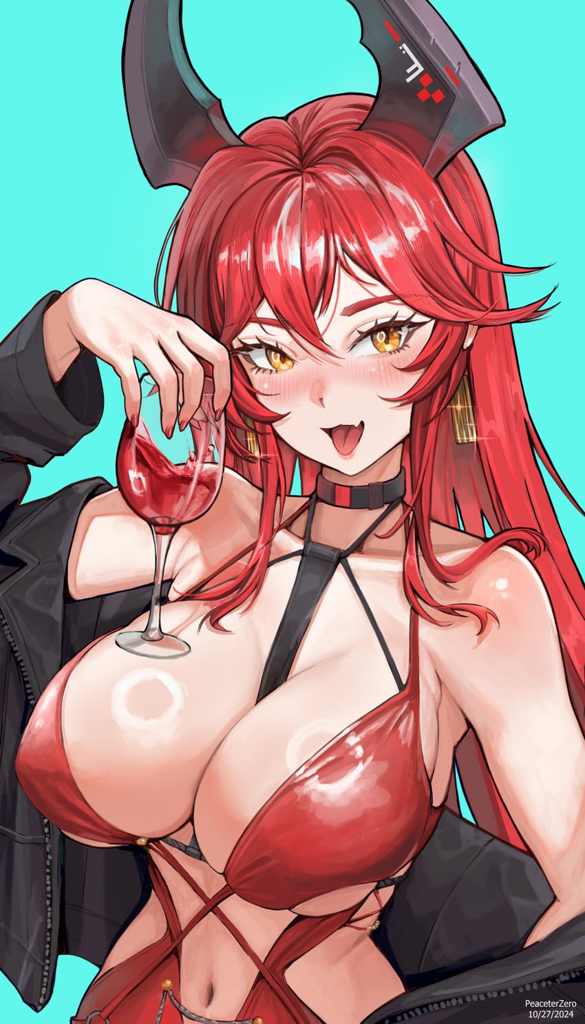 red hood (goddess of victory: nikke) drawn by peaceterzero