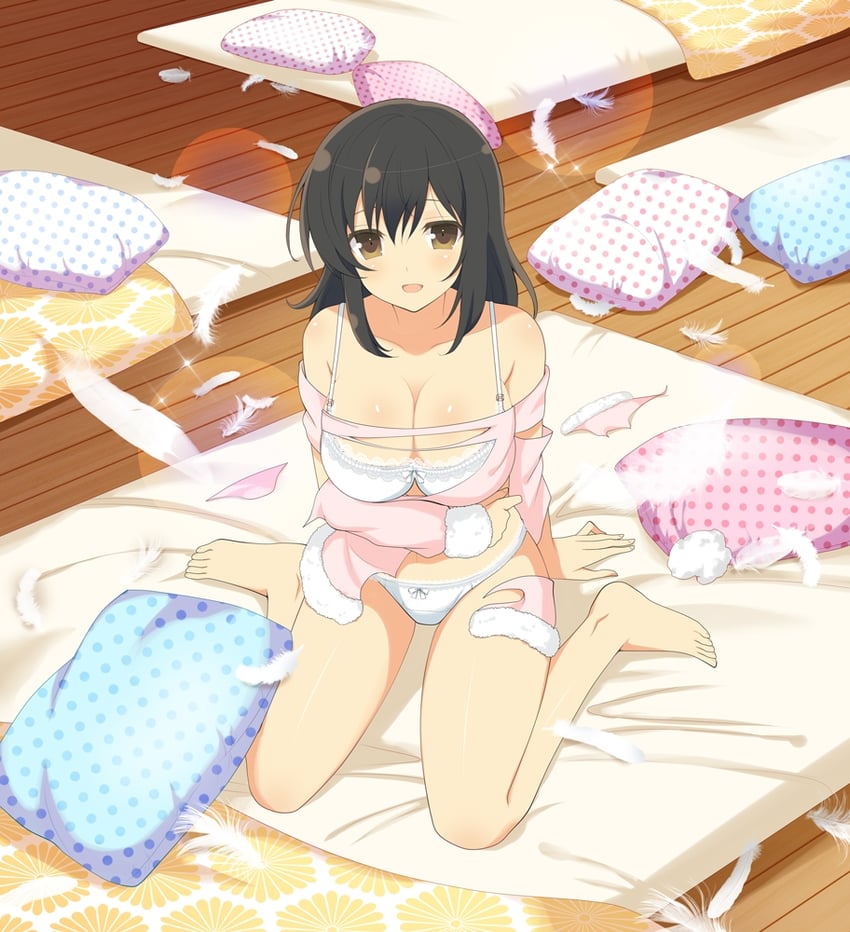 asuka (senran kagura and 2 more) drawn by yaegashi_nan
