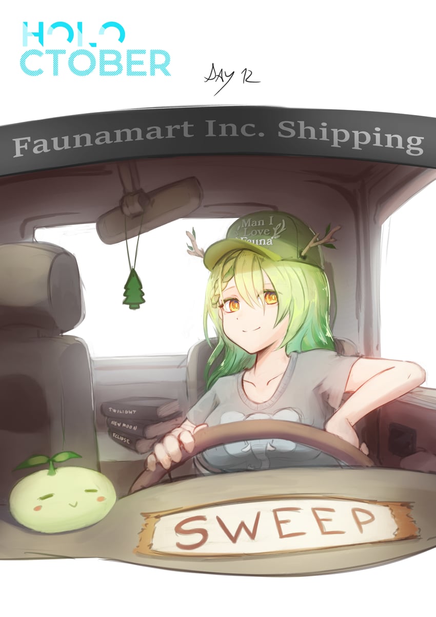ceres fauna and sapling (hololive and 1 more) drawn by allister_vinris