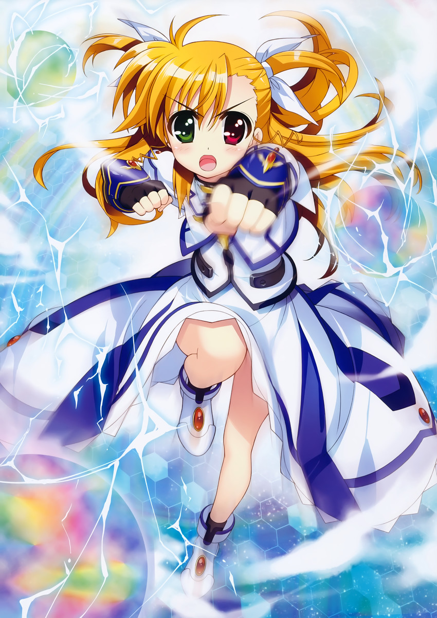 vivio (lyrical nanoha and 1 more) drawn by fujima_takuya
