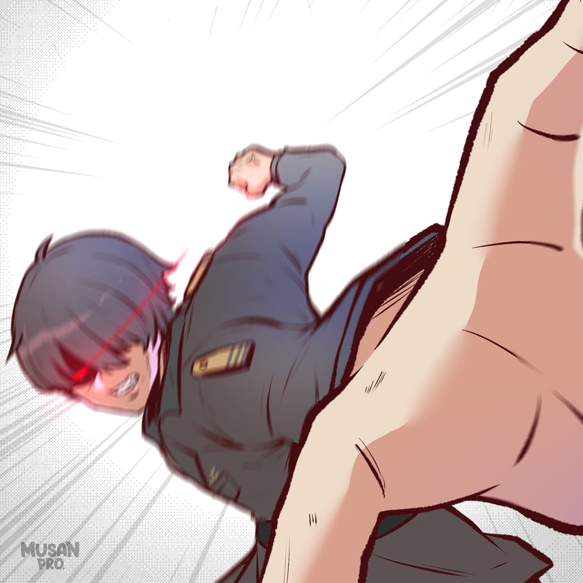 commander (goddess of victory: nikke) drawn by musan_pro