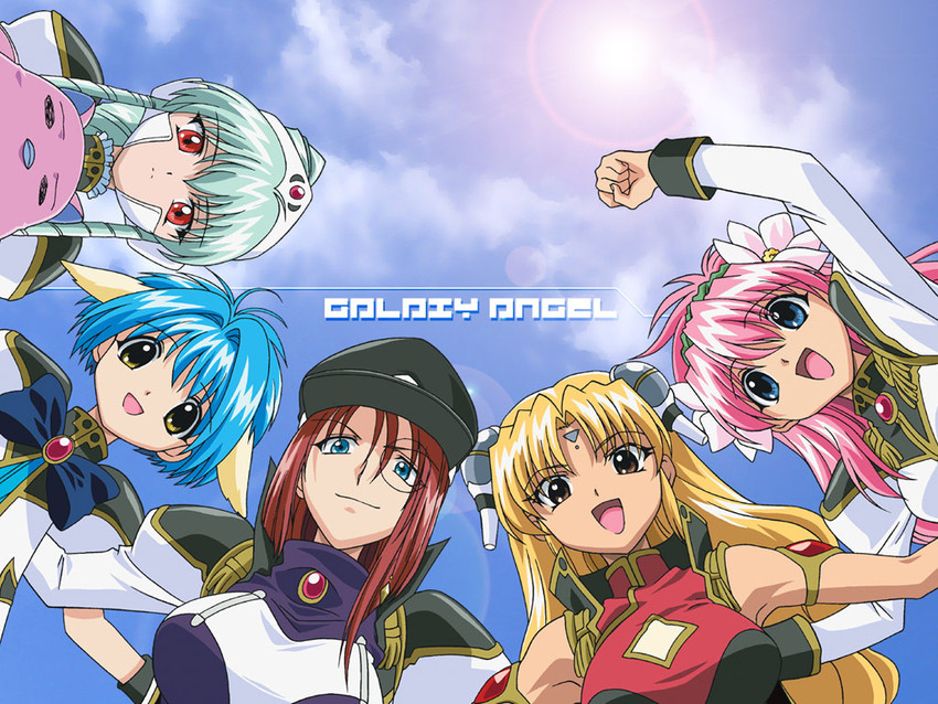milfeulle sakuraba, mint blancmanche, ranpha franboise, forte stollen, vanilla h, and 1 more (galaxy angel)