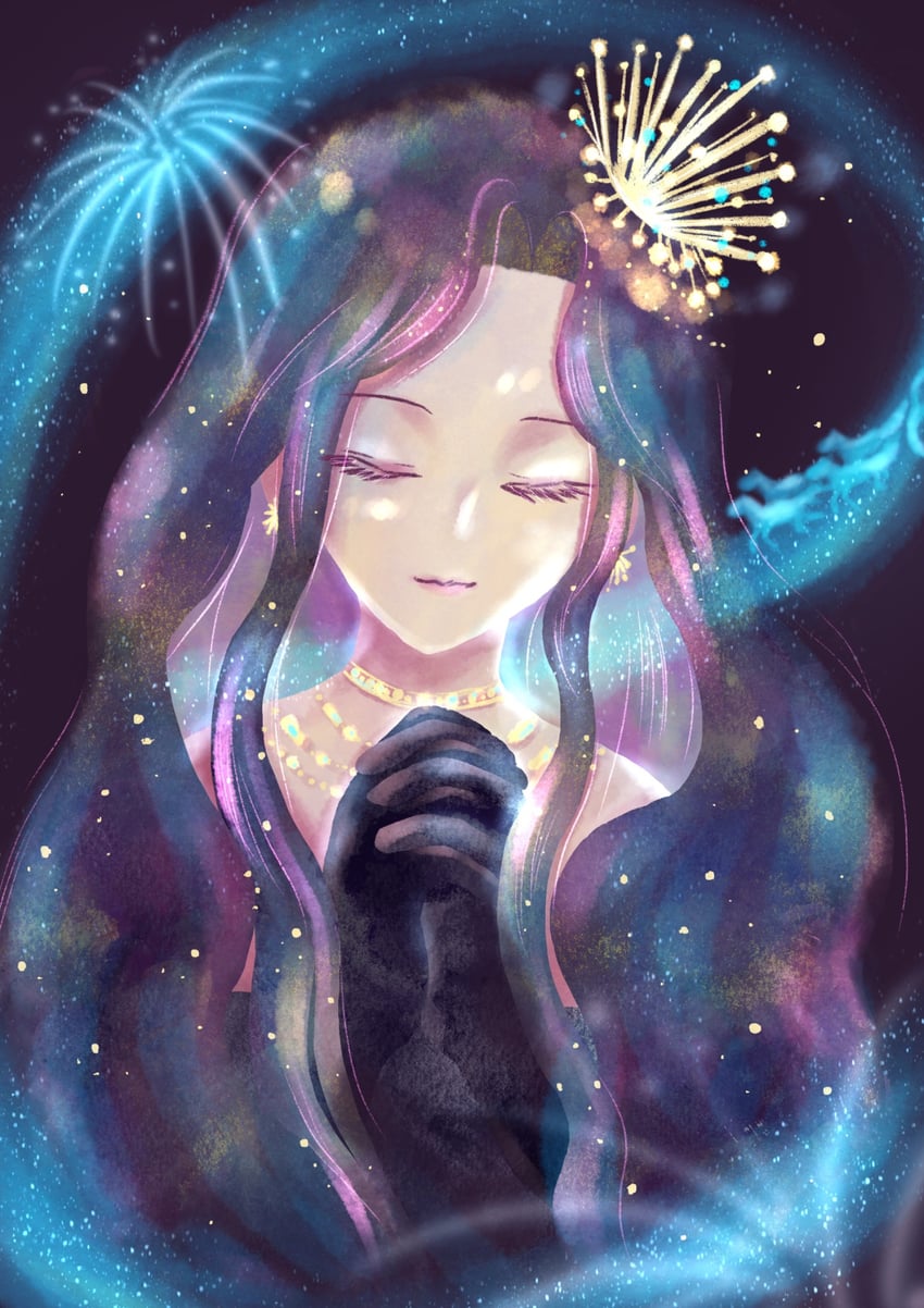 stardust flare (nikki and 1 more) drawn by sekka_morurun