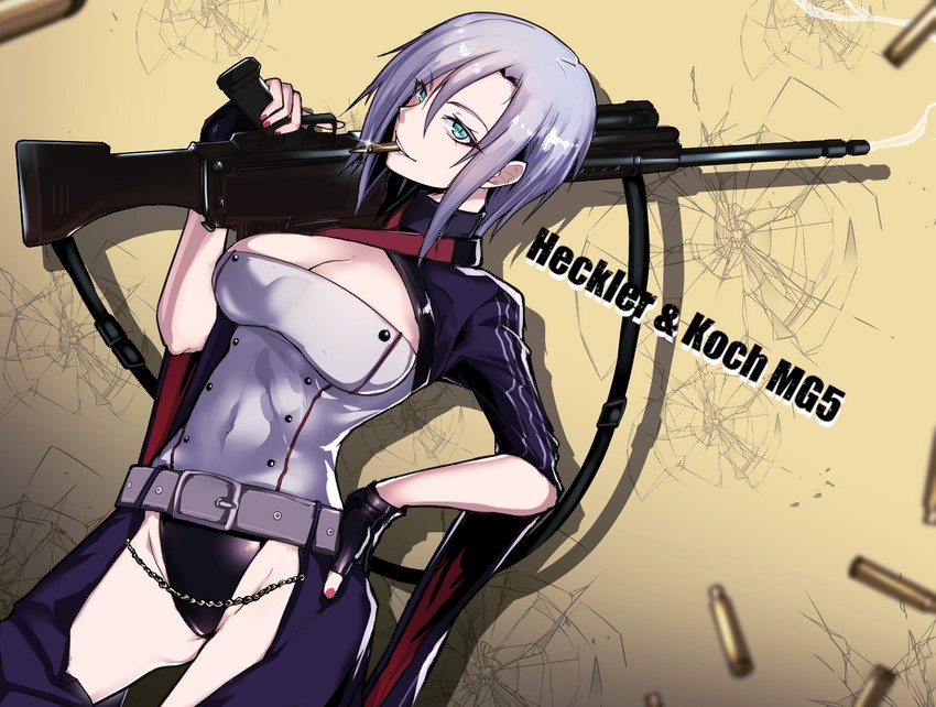 mg5 (girls' frontline) drawn by ryuu_tou