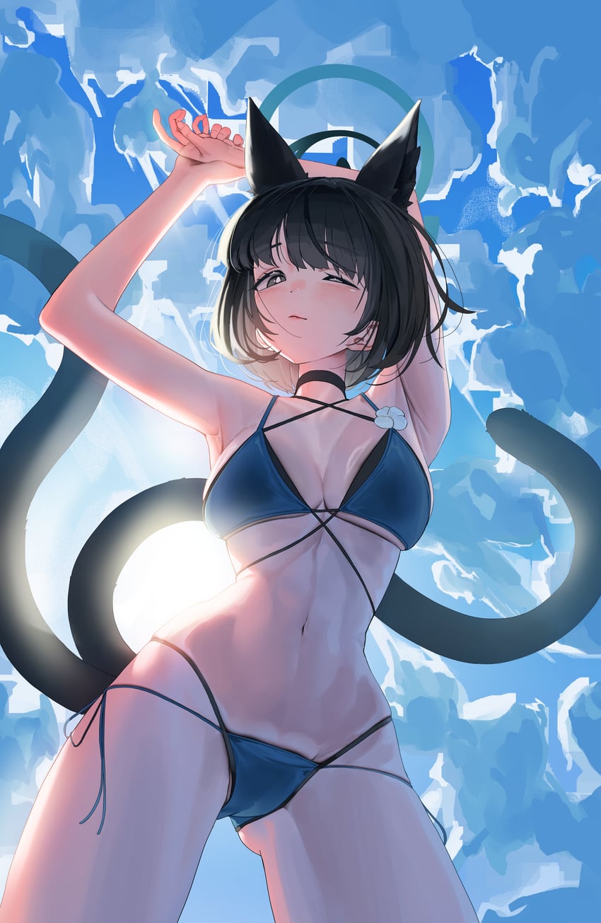 kikyou (blue archive) drawn by tagua