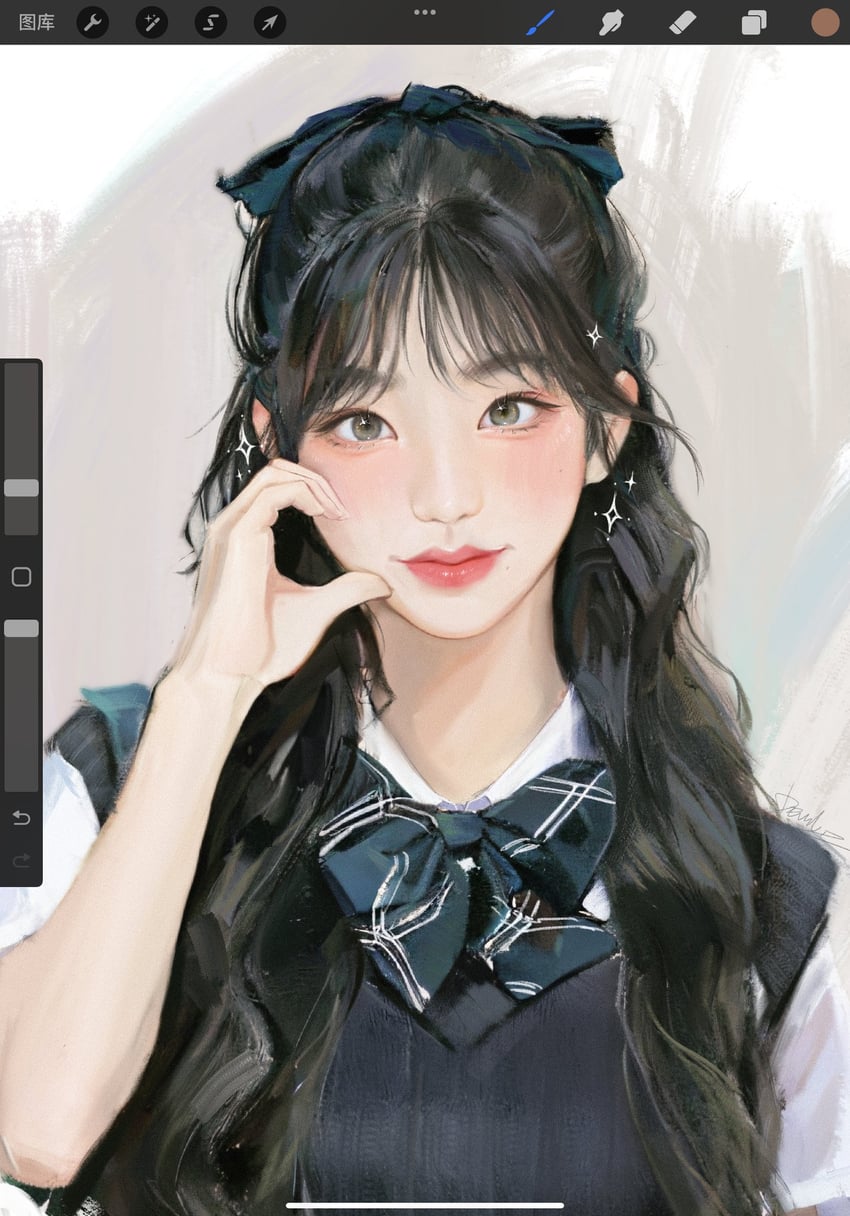 karina (real life and 1 more) drawn by devilzong