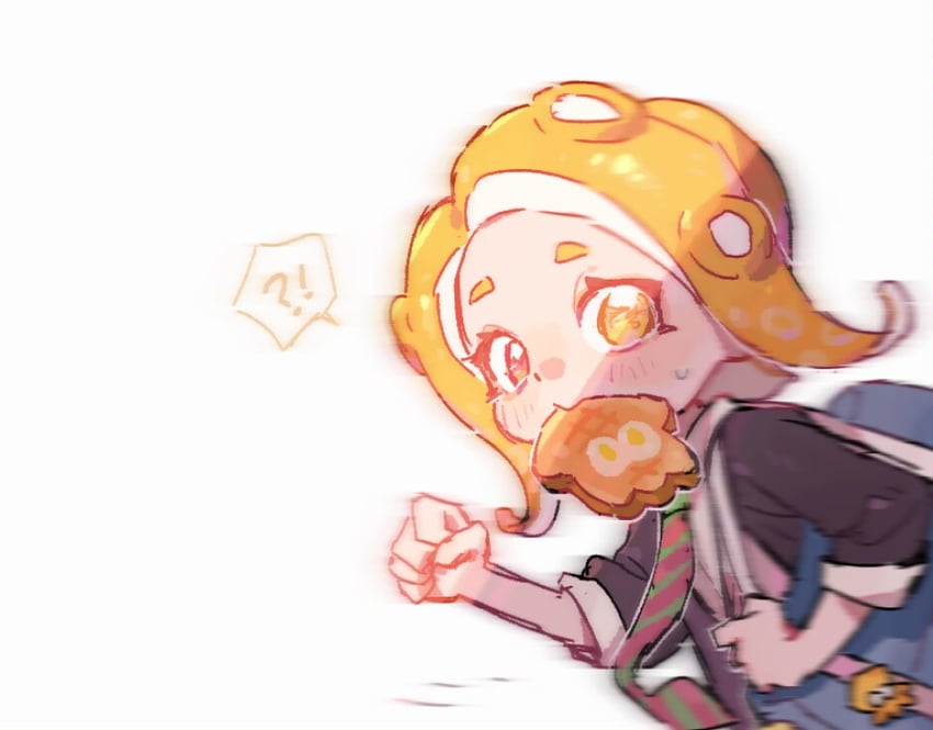 octoling player character and octoling girl (splatoon and 1 more) drawn by rrreunion4