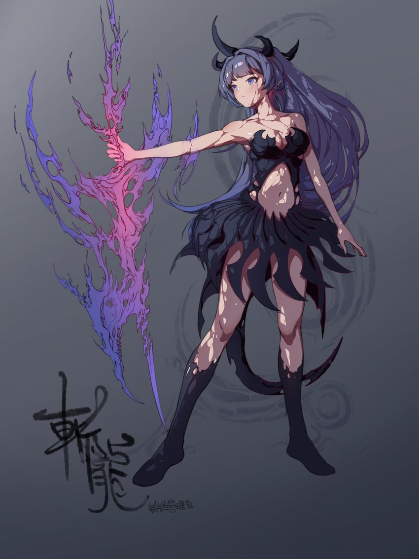 raiden mei (honkai and 1 more) drawn by liza23rd