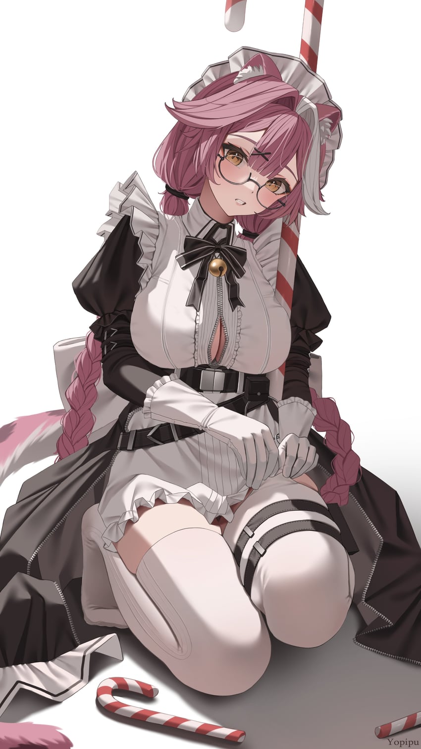 raora panthera (hololive and 1 more) drawn by yopipu