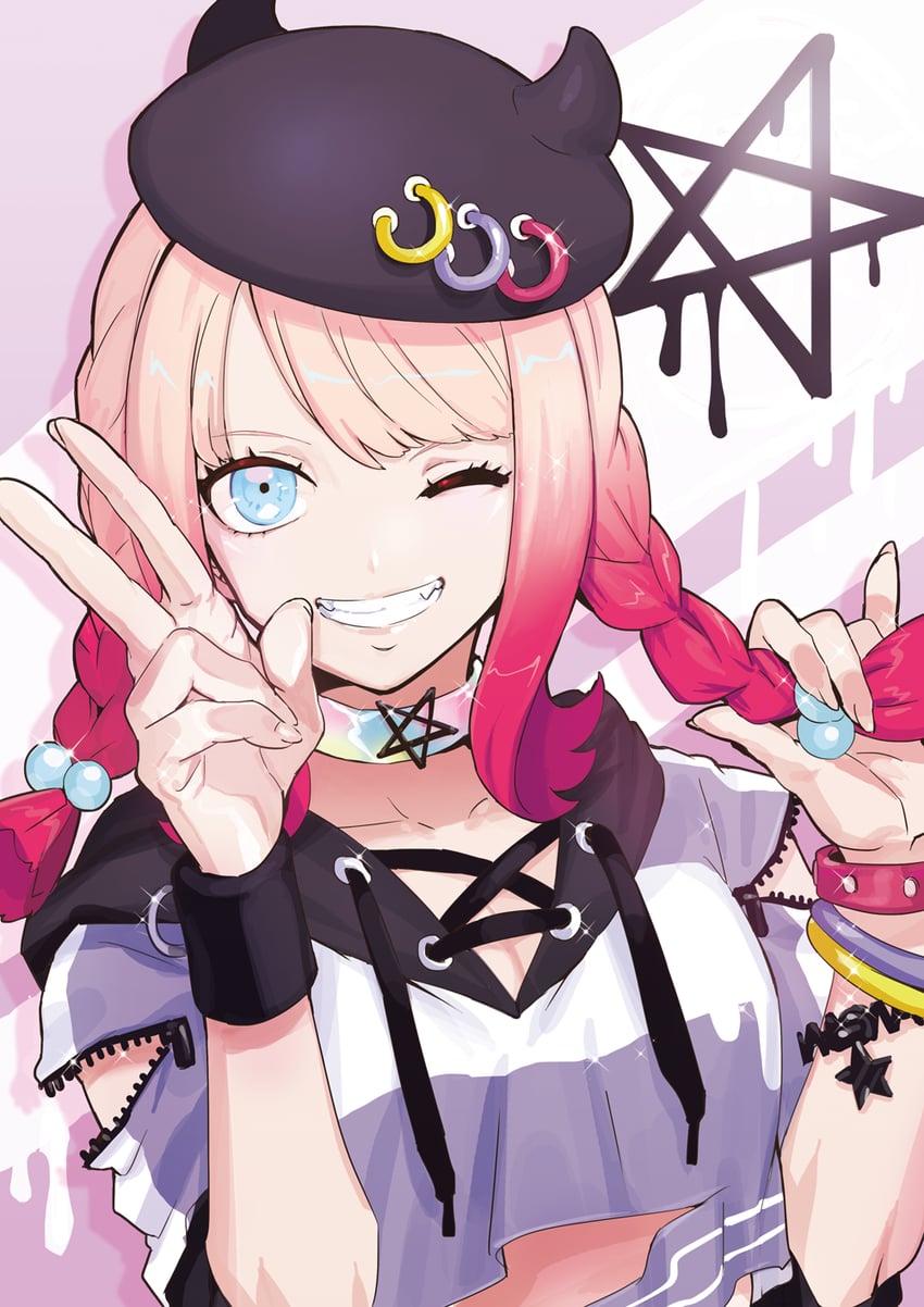 hinomoto alice (indie virtual youtuber) drawn by puppeteer7777