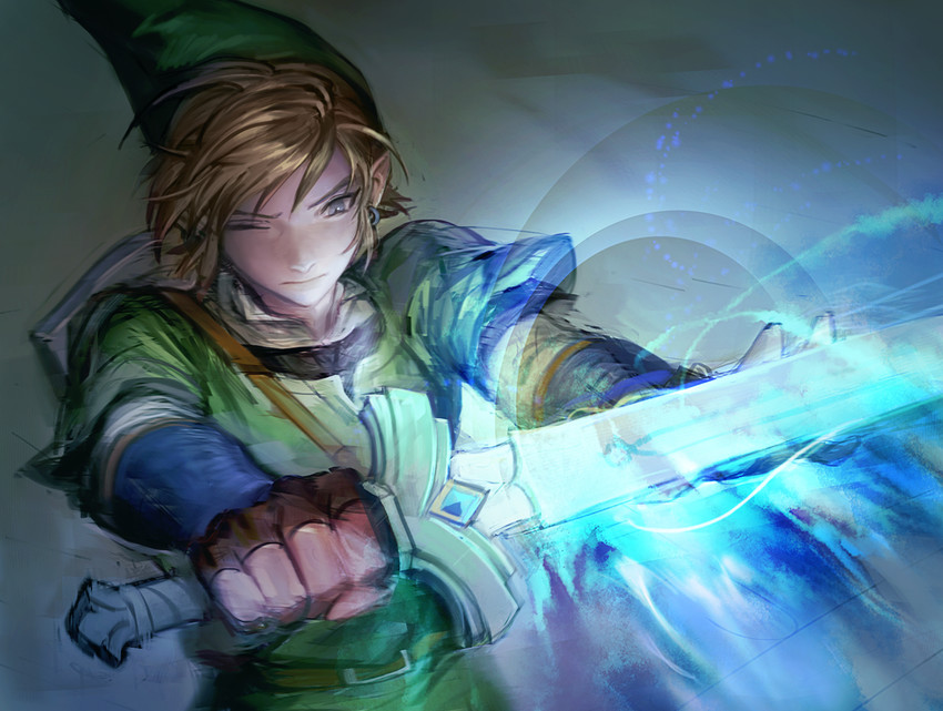 link (the legend of zelda and 1 more) drawn by charcoalo