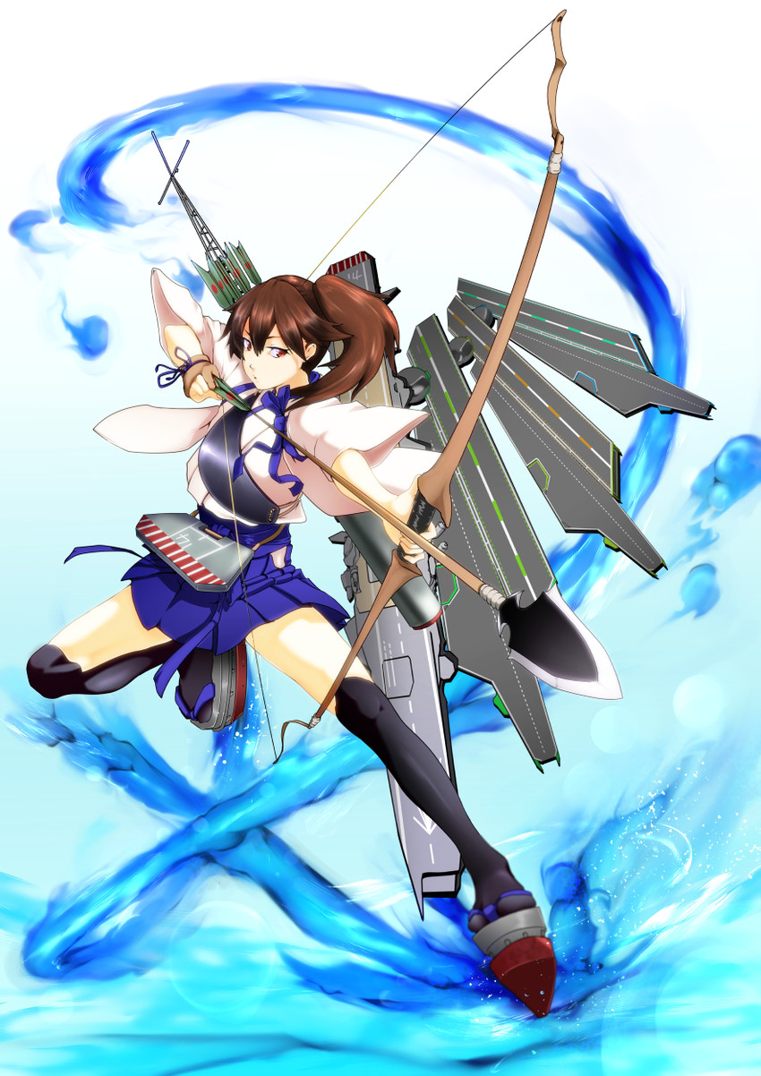 kaga (kantai collection) drawn by big.g