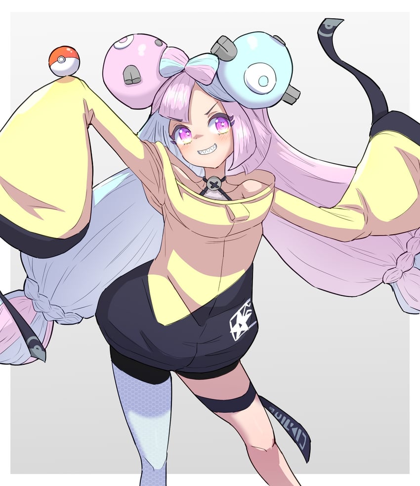 iono (pokemon and 1 more) drawn by sushi_no_ikari