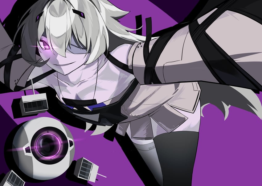no. 21 and no. 21: xxi (punishing: gray raven) drawn by mafrn3_(g03s)
