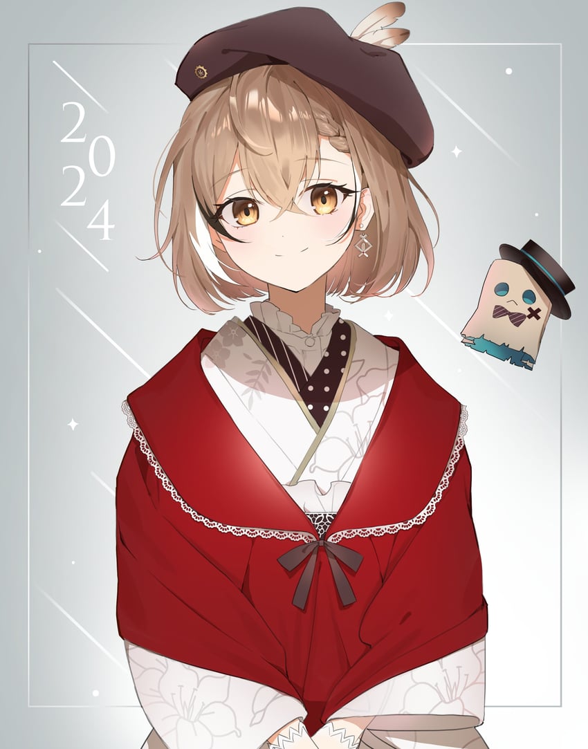 nanashi mumei and friend (hololive and 1 more) drawn by ogye_01