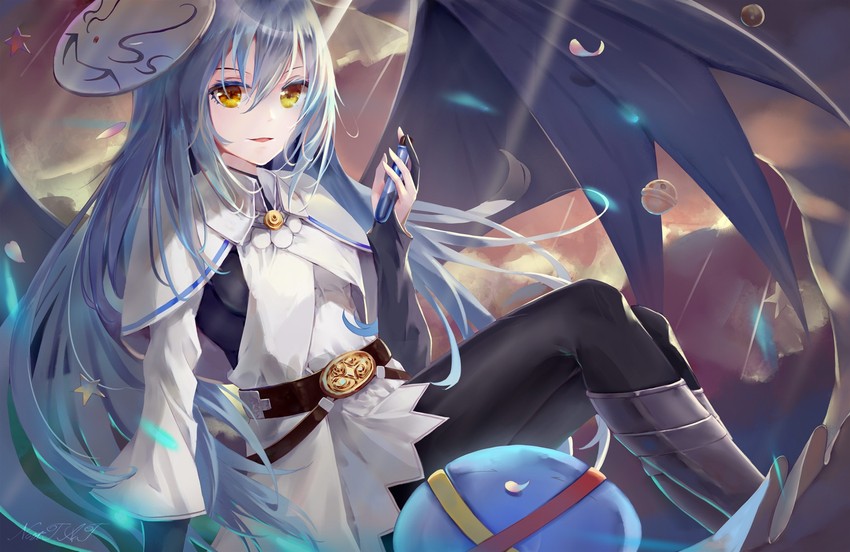 rimuru tempest (tensei shitara slime datta ken) drawn by nosttat