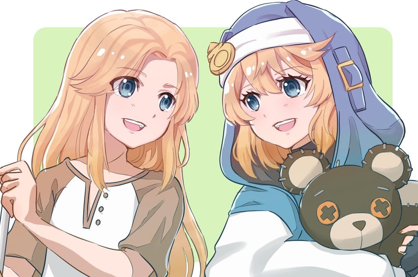 bridget, roger, and eddie (guilty gear and 2 more) drawn by mizuiro123
